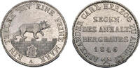 Medieval & later coins German States: Anhalt-Bernburg Ausbeutetaler, thaler 1861 A Alexander Carl 1834-1863. -