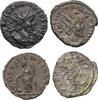 Medieval & later coins Roman Imperial: Pair of Victorinus Antoninianus coins with great portraits! -
