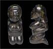 Asian art Hong shan style hardstone figure of female, 3rd.-2nd. mill. BC -
