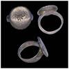 Ancient art Large and wearble Byzantine silver ring, 10th.-12th. cent. AD -