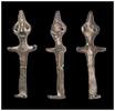 Ancient art A Canaanite Bronze Standing Figure of Baal, late 2nd. mill BC. -