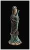 Asian art Tomb pottery female attendant, Chinese Late Ming dynasty, 1550-1600 AD -
