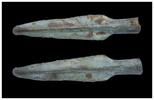 Ancient art Attractive European Celtic bronzeage lance / Spear, c. 800 BC -