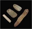 Ancient art Collection of Four Scarce Danish Neolithic tools, 4th-3rd mill B.C. -