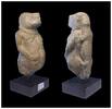 Ancient art Massive Sobek and Taweret Stone figure, Egypt Early 2nd. mill. BC -
