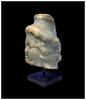 Ancient art Very large Egyptian faience head of female deity, Greco-Roman period -