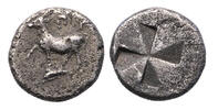 Ancient coins Greek coins: THRACE, Byzantion. Circa 340-320 BC. AR heavy Drachm -