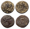 Ancient coins Greek coins: Pair of fine Pontos Amisos bronze coins AE20 Nice VF and EF! (2) -
