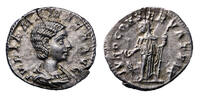 Ancient coins Roman Imperial: High grade Julia Mamaea silver AR denarius, AU-Unc.! -
