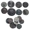 Ancient coins Roman Imperial: Nice lot of 8 better Roman bronze coins, incl. Magnentius, Constantine, Licinius etc. -
