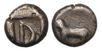 Ancient coins Greek coins: ISLANDS off ELIS, Kephallenia. Kranion. Early 4th century BC. AR Triobol RRR! -
