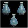   Medieval & later artifacts Attractive Islamic torqouise glazed pottery jug, c. 10th. cent. 