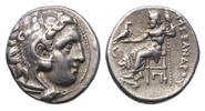 Ancient coins Greek Kings of Macedon, Alexander III the Great (336-323 BC) AR drachm -