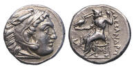 Ancient coins Greek KINGS of MACEDON. Antigonos I Monophthalmos AR silver drachm -
