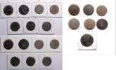 Medieval & later coins Italy / Papal States: Vatican city Rome Mint, lot of 7 large AE coins, incl. Baioccos, 1800s -