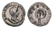Ancient coins Roman Imperial: Diva Mariniana. Died before AD 253. AR Antoninianus Peacock, Good VF -