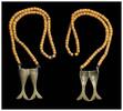 Asian art Nagaland Headhunters brass pectorial necklace, early 20th. cent. -