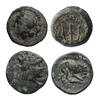 Ancient coins Greek coins: Pair of choice bronzes from MYSIA, Plakia. and IONIA, Priene 4th century BC. -