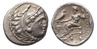 Ancient coins Greek KINGS of MACEDON. Alexander III 'the Great'. 336-323 BC. AR Drachm -