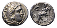 Ancient coins Greek coins: KINGS of MACEDON. Alexander III 'the Great' - 336-323 BC. AR silver Drachm -