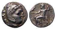 Ancient coins Greek coins: KINGS of MACEDON. Alexander III 'the Great' - 336-323 BC. AR silver Drachm -