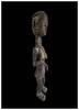 Medieval & later artifacts A massive wooden standing female figure, Africa, Mali -