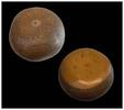 Ancient art Exceptional XL Peruvian chiseled gourd, 31 cm., c. 19th. cent.! -