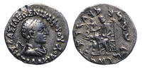 Ancient coins BAKTRIA, Indo-Greek Kingdom. Antialkidas Nikephoros. Circa 130-120 BC. AR Drachm - scarce! -