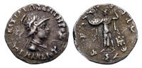 Ancient coins BAKTRIA, Indo-Greek Kingdom. Attractive Menander I Soter. Circa 155-130 BC. AR silver Drachm -