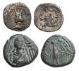 Ancient coins  Pair of bronze and silver coins from Elymais and Persis, ... 80,00 EUR  zzgl. 22,00 EUR Versand