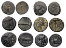 Ancient coins  SELEUKID KINGS of SYRIA: Lot of 6 different bronze issues... 270,00 EUR  zzgl. 22,00 EUR Versand