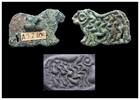 Ancient art  Fine Baktrian figural bronze seal of animal, 2nd. mill. BC  215,00 EUR  zzgl. 22,00 EUR Versand