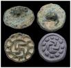 Ancient art  Rare large Baktrian bronze stamp seal w Swastika 3rd.-2nd. ... 215,00 EUR  zzgl. 22,00 EUR Versand