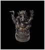 Medieval & later artifacts Attractive bronze figure of Ganesha, South India, 17th.-18th. century -