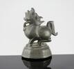 Medieval & later coins Nice Very Fine old 20 Tical bronze opium weight of a Toe / Chinte -
