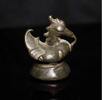 Medieval & later coins Scarce Early Golden Hamsa 20 Tical bronze opium weight, 1730 AD -