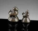 Medieval & later coins Nice lot of 1 + 2 tical bronze Opium weights Burma, c.16th. cent. -