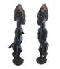Medieval & later artifacts High quality large Ivory Coast wooden figure of a female -
