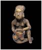 Ancient art High quality Mexico, Huastec pottery figure of female with tripod -