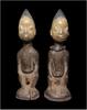 Medieval & later artifacts High quality pair of Yoruba Ibeji twin figures, Nigeria, 19th. cent -