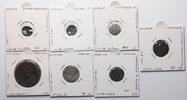 Medieval & later coins Italian States / Paypal states: Urbino, Vitarbo and Verona, 7 Medieval coins in silver and cobber! -
