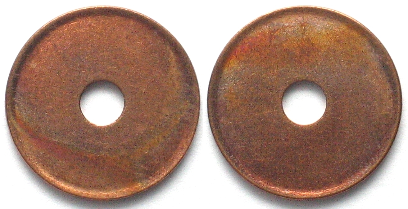 Niederländisch Indien NIEDERLÄNDISCH INDIEN Rohling für 1 Cent 1936 ...