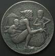 FAO  F.A.O. 1983 Silver Calendar Medal, PREVENTION OF FOOD LOSSES, RRR!!! unz