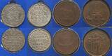 Schweiz - Medaillen 1860 Sammlung von 8 Museumskopien 19.Jh. aus staatlichem Münzkabinet unz-