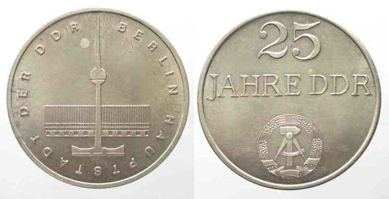 DDR Medaille 1000 Jahre Klostermansfeld 1974 
