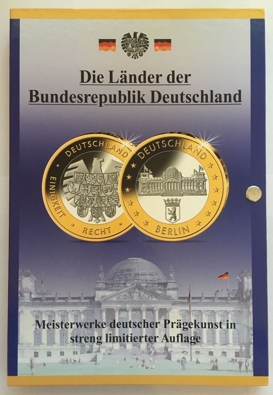 Deutschland - Medaillen 2011 BTN Kompl. Sammlung DIE LÄNDER DER ...