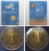 Schweiz - Genf GENEVE 10 Franken (1 Sablier) 2000 Bimetall PROOF im Folder -