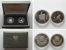Südkorea SÜDKOREA 3000 Won 1987 Tae Kwon Do & Tennis OLYMPIA SEOUL Etui & Zertifikat -
