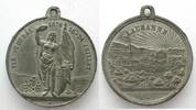 Schweiz - Schützenmedaillen LAUSANNE 1876 EIDGENÖSSISCHES SCHÜTZENFEST Zinn v. Theiler & Naumann 37mm -
