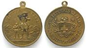 Schweiz - Schützenmedaillen GENF 1887 EIDGEN. SCHÜTZENFEST Medaille v. Lauer Bronze 33mm R! -
